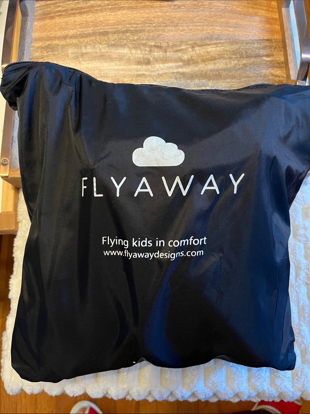 Away Kids Travel Pillow — Black